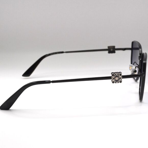 Loewe Women’s Sunglasses | Black Metal Frame | Blue/Gray Gradient Lenses main image 12
